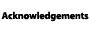 Acknowledgments