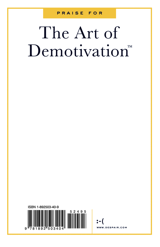 Manager Edition Back Cover