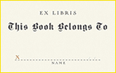 Bookplate